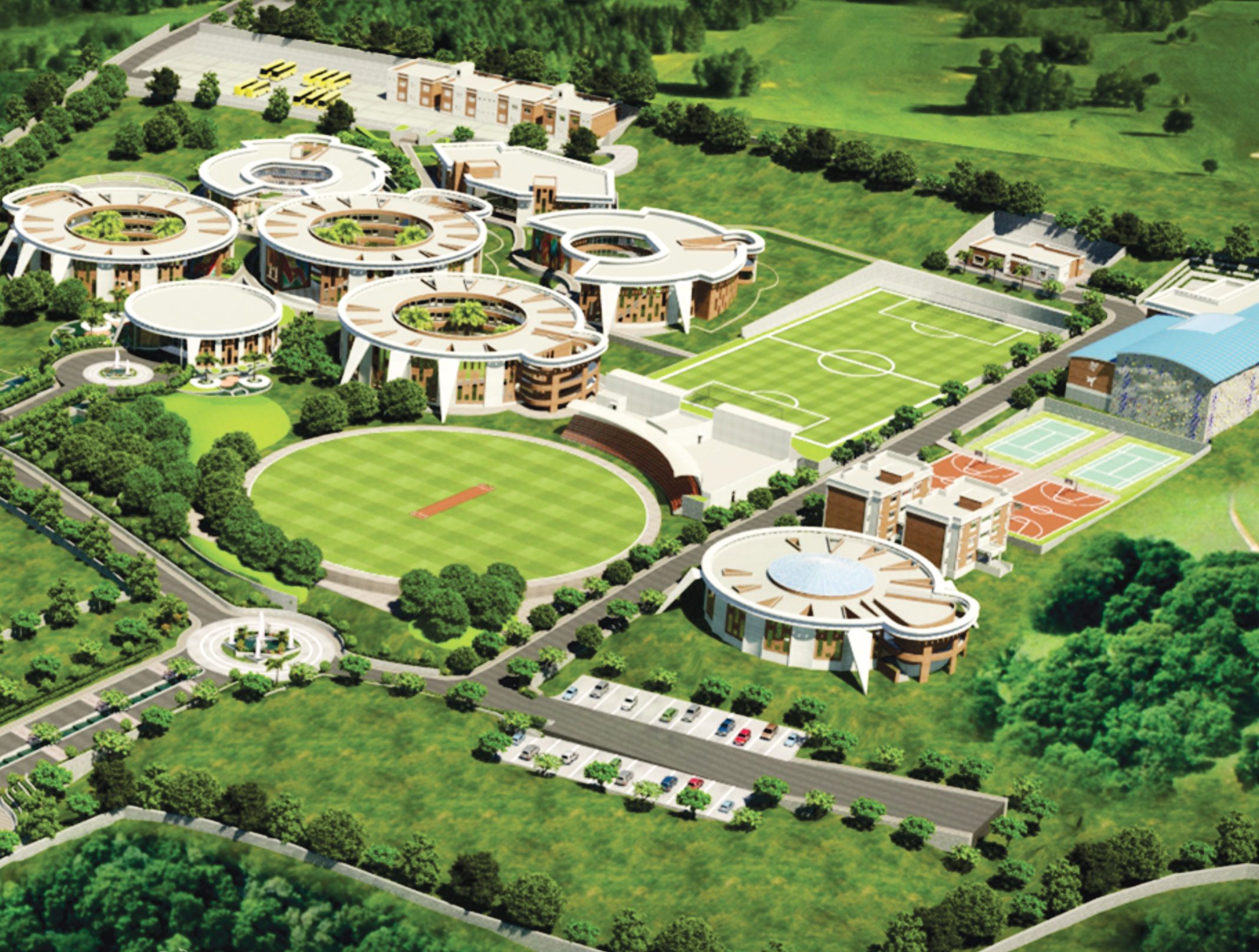 Ericbenny Residential Football Schools campus